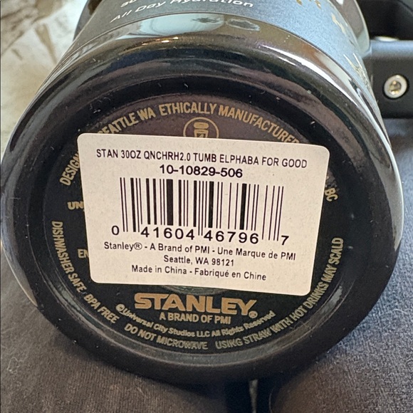 New Stanley Wicked 30 oz Stainless Steel H2.O Tumbler Elephaba for Good - Picture 9 of 9